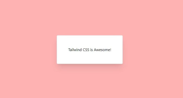 TailwindCSS final example